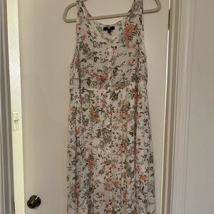 FRYE Floral Sleeveless Maxi Dress